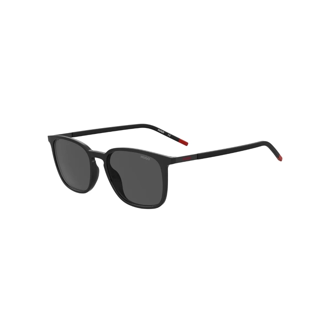 Óculos de Sol Hugo Boss HG 1268/S 807 54IR Acetato Preto com lentes na cor Cinza 1