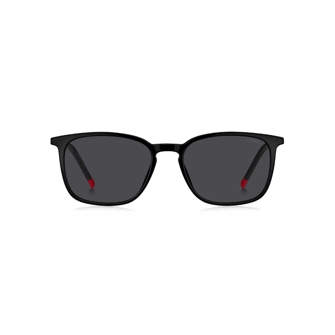 Óculos de Sol Hugo Boss HG 1268/S 807 54IR Acetato Preto com lentes na cor Cinza 2