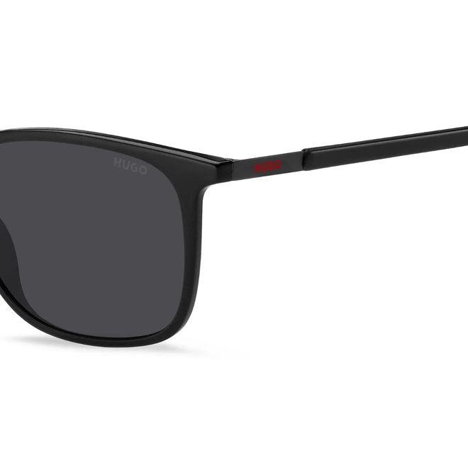 Óculos de Sol Hugo Boss HG 1268/S 807 54IR Acetato Preto com lentes na cor Cinza 4