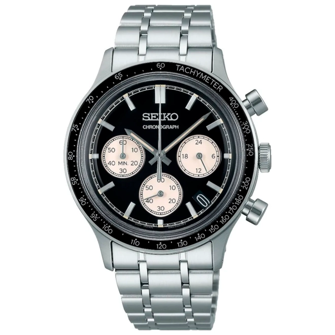 Relógio Seiko Cronógrafo Sport Masculino - SSB479B1 P1SX Preto 1