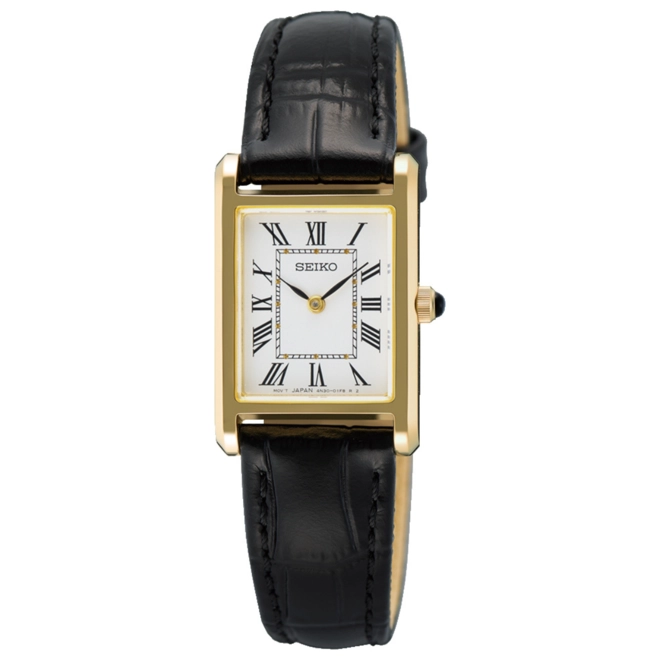 Relógio Seiko Tank Feminino - SWR108B1 B3PX Branco 1