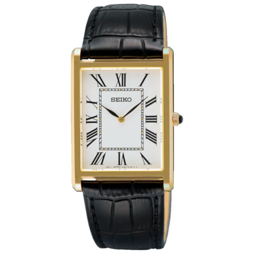 Relógio Seiko Tank Masculino - SWR104B1 B3PX Branco