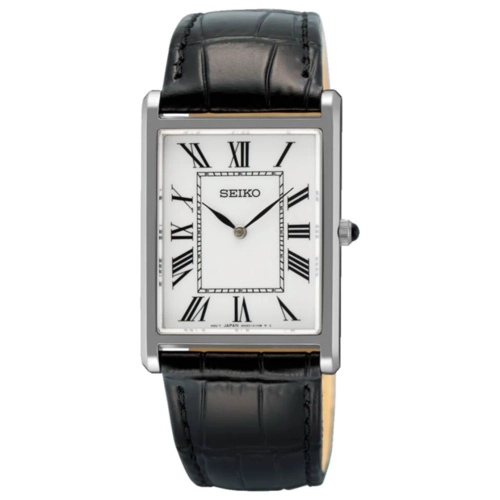 Relógio Seiko Tank Masculino - SWR103B1 B3PX Branco
