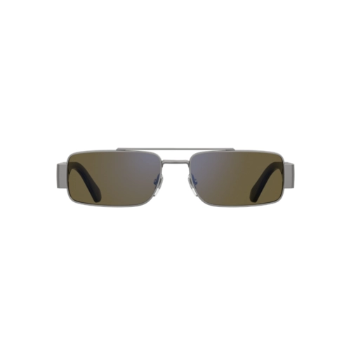 Óculos de Sol Moschino MOS184/S 6LB 573U S Metal Cinza com lentes na cor Fumê