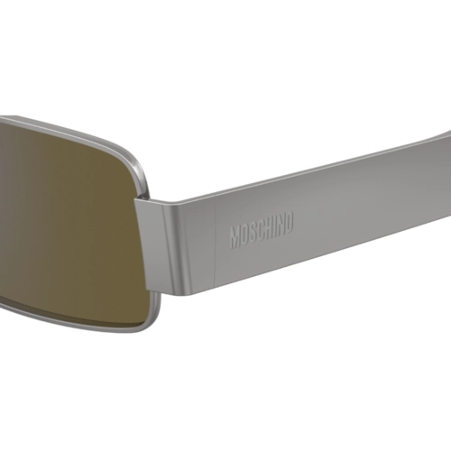 Óculos de Sol Moschino MOS184/S 6LB 573U S Metal Cinza com lentes na cor Fumê