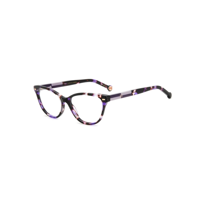 Óculos de Grau Carolina Herrera HER 0190 YJM 5215 R Acetato Roxo Mesclado 1