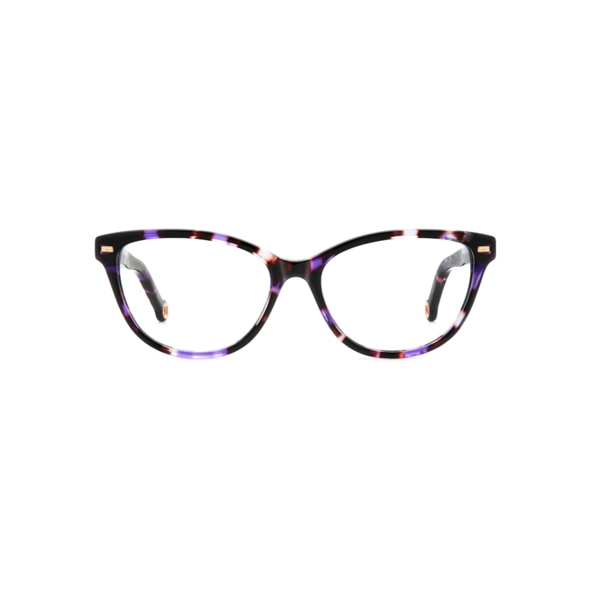 Óculos de Grau Carolina Herrera HER 0190 YJM 5215 R Acetato Roxo Mesclado 2
