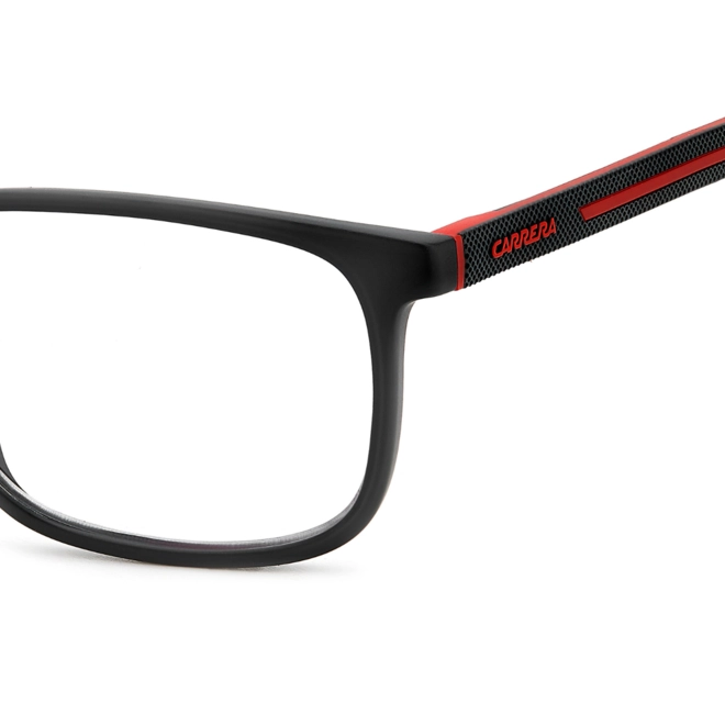 Óculos de Grau CARRERA 8916 BLX 5517 R Eco Poliamida Preto Fosco 4