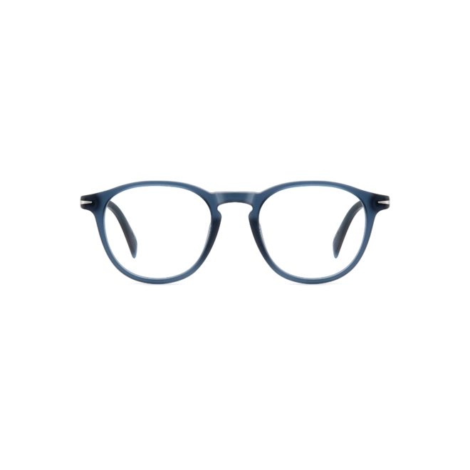 Óculos de Grau David Beckham DB 1018 FLL 4920 R Acetato Azul Fosco 2