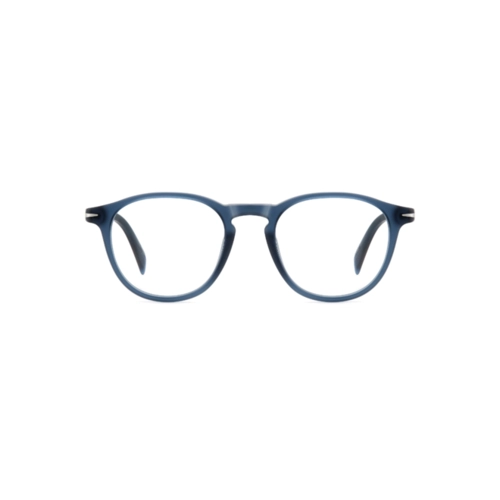 Óculos de Grau David Beckham DB 1018 FLL 4920 R Acetato Azul Fosco