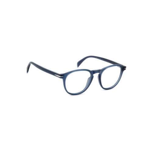 Óculos de Grau David Beckham DB 1018 FLL 4920 R Acetato Azul Fosco