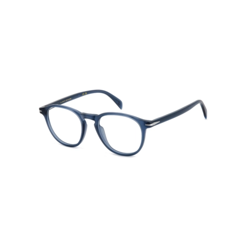 Óculos de Grau David Beckham DB 1018 FLL 4920 R Acetato Azul Fosco