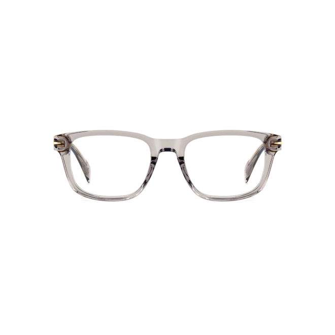 Óculos de Grau David Beckham DB 7141/F KB7 5119 R Acetato Cinza Transparente 2