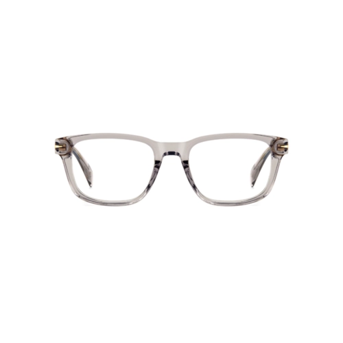 Óculos de Grau David Beckham DB 7141/F KB7 5119 R Acetato Cinza Transparente