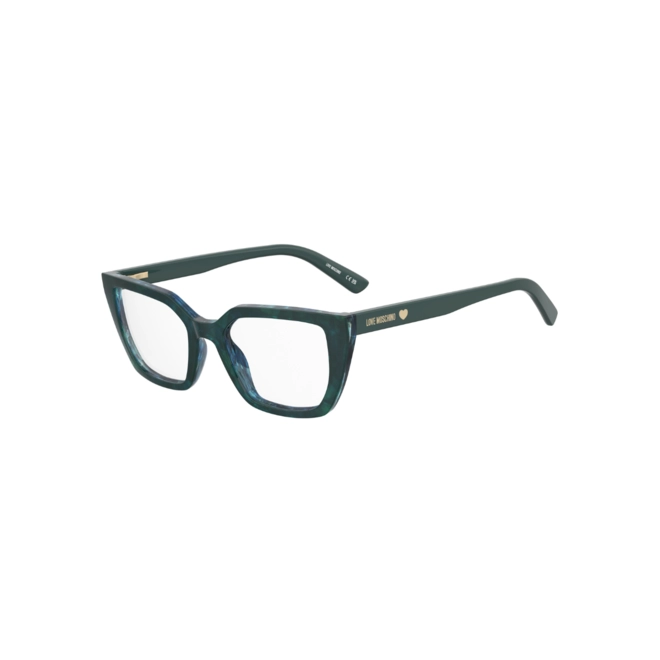 Óculos de Grau Love Moschino MOL656 1ED 5219 R Acetato Verde 1