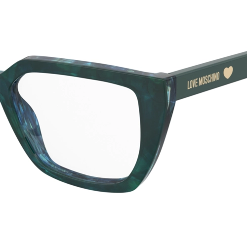 Óculos de Grau Love Moschino MOL656 1ED 5219 R Acetato Verde