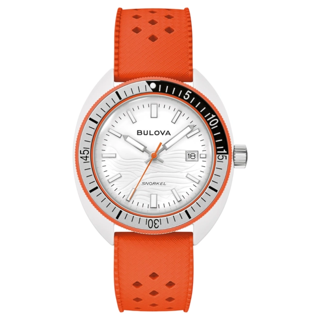 Relógio Bulova Snorkel Clownfish Oceanographer - 98B448N Laranja 1