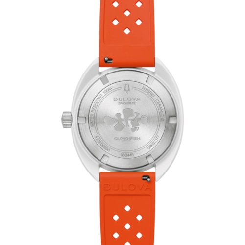 Relógio Bulova Snorkel Clownfish Oceanographer - 98B448N Laranja