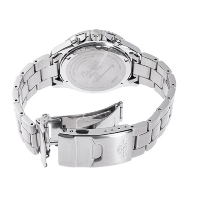 Relógio Orient Mako Sports Solar 75th Edição Limitada - RA TX0210L10B A1SX EL 3