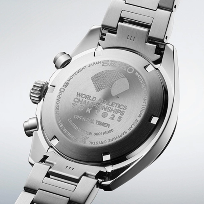 Relógio Seiko Prospex SpeedTimer Solar World Athletics - SSC955P1 KS17 EL Roxo 4