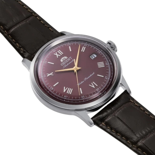 Relógio Orient Bambino Classic Automático - RA AC0026R30B W3NX Vermelho 2