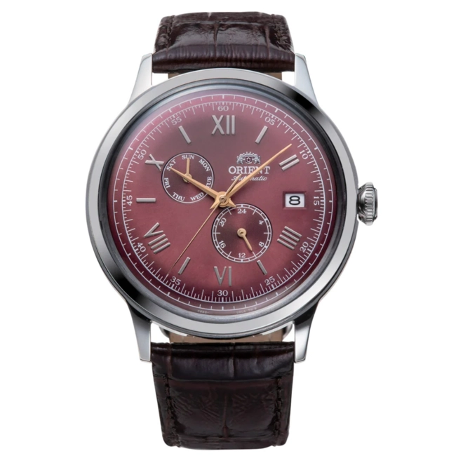 Relógio Orient Bambino Classic Automático - RA AK0705R30B W3NX Vermelho 1