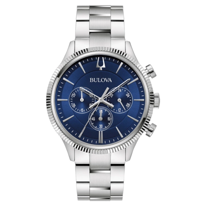 Relógio Bulova Classic Cronógrafo Masculino - 96A324N Azul 1