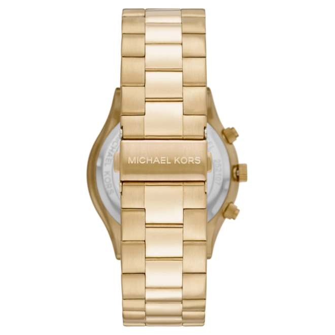 Relógio Michael Kors Runway Cronógrafo - MK8909/1DN Dourado 4