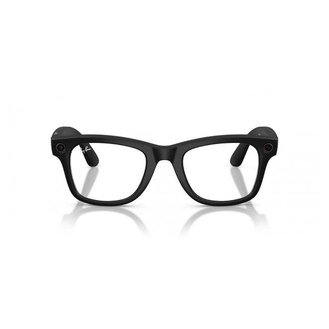 Óculos de Sol Ray-Ban Meta Wayfarer 0RW4012 601S1Z50 Acetato Preto com lentes na cor Cinza Fotocromático 2