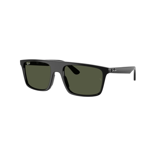 Óculos de Sol Ray-Ban 0RB2222 901/3157 Propionato Preto com lentes na cor Verde