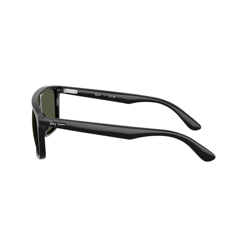 Óculos de Sol Ray-Ban 0RB2222 901/3157 Propionato Preto com lentes na cor Verde