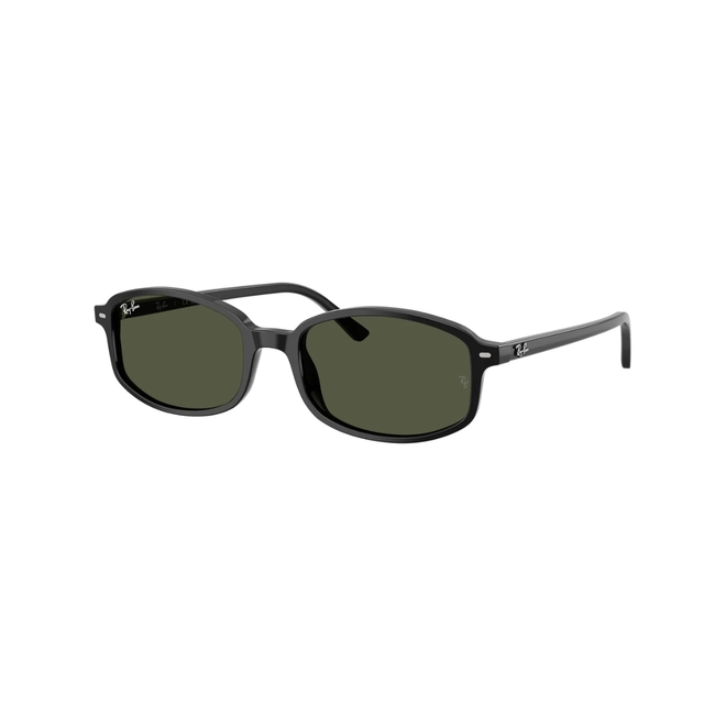Óculos de Sol Ray-Ban 0RB2232 901/3156 Acetato Preto com lentes na cor Verde 1