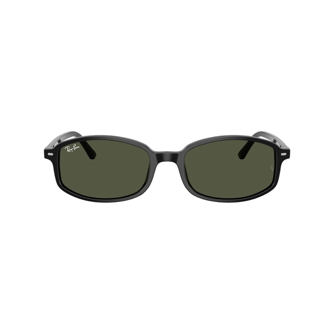 Óculos de Sol Ray-Ban 0RB2232 901/3156 Acetato Preto com lentes na cor Verde 2