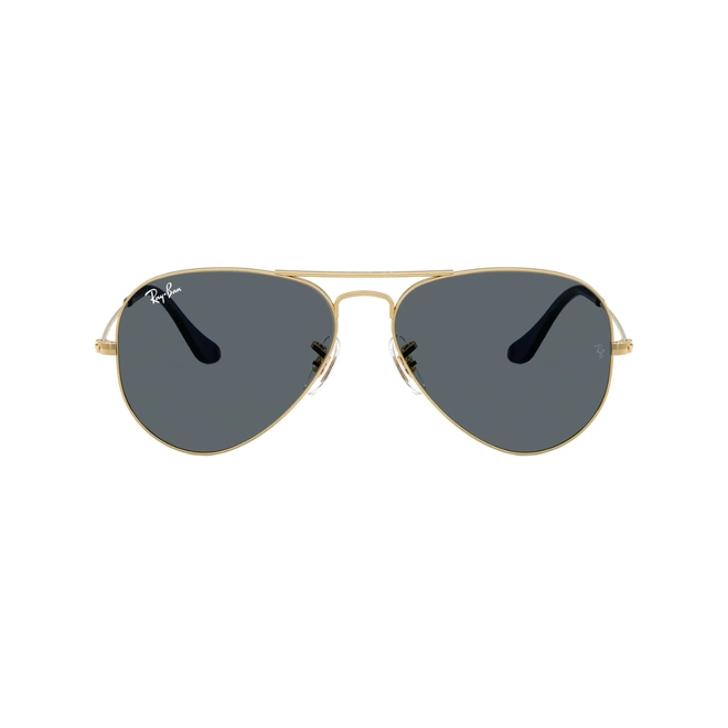 Óculos de Sol Ray-Ban Aviator Large Metal 0RB3025 9278R562 Metal Dourado com lentes na cor Azul 2