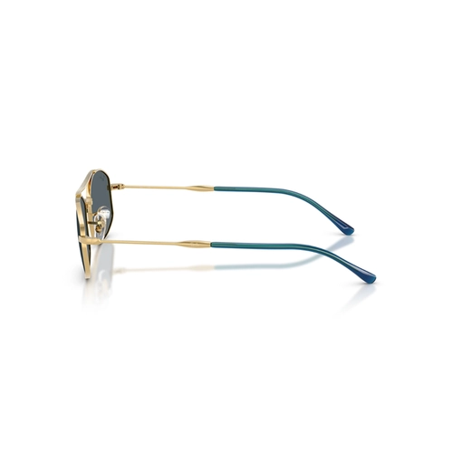 Óculos de Sol Ray-Ban 0RB3719 9278R554 Metal Dourado com lentes na cor Azul