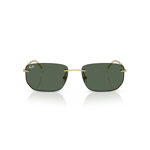 Óculos de Sol Ray-Ban 0RB3768 001/7156 Metal Dourado com lentes na cor Verde