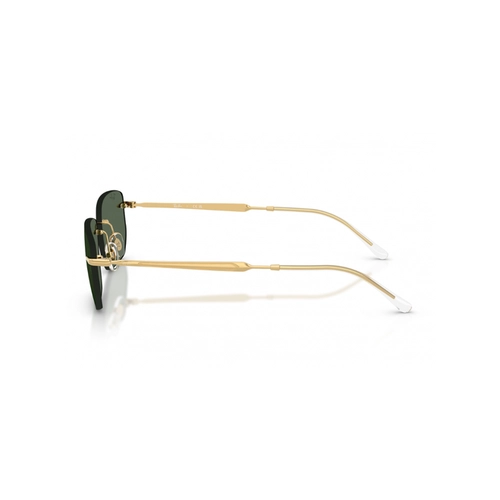 Óculos de Sol Ray-Ban 0RB3768 001/7156 Metal Dourado com lentes na cor Verde