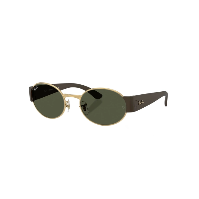 Óculos de Sol Ray-Ban 0RB3770 001/3154 Metal Dourado com lentes na cor Verde 1