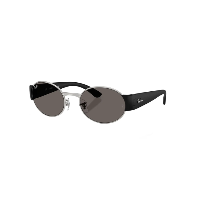 Óculos de Sol Ray-Ban 0RB3770 003/B154 Metal Prata com lentes na cor Cinza 1