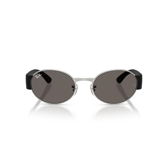 Óculos de Sol Ray-Ban 0RB3770 003/B154 Metal Prata com lentes na cor Cinza 2