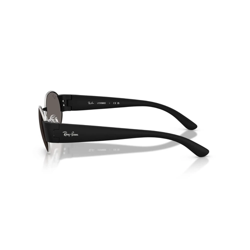 Óculos de Sol Ray-Ban 0RB3770 003/B154 Metal Prata com lentes na cor Cinza