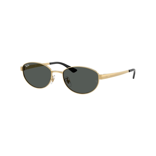 Óculos de Sol Ray-Ban 0RB3774D 001/8755 Metal Dourado com lentes na cor Cinza