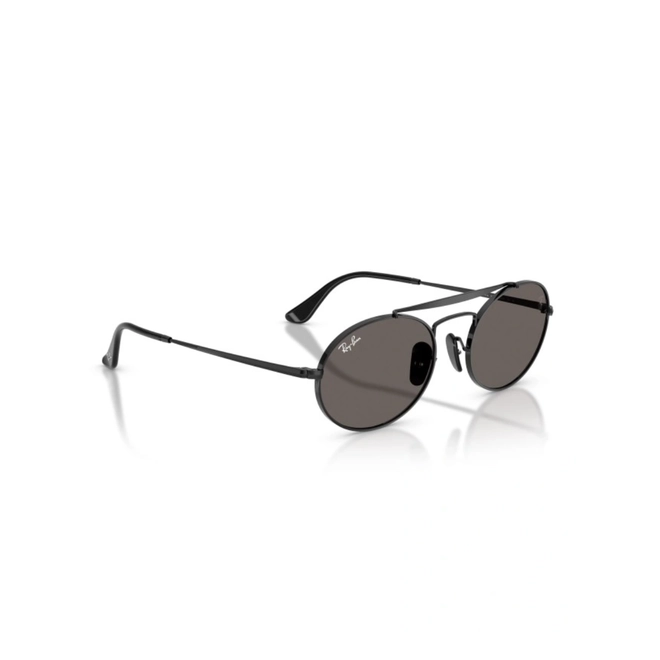 Óculos de Sol Ray-Ban 0RB3775M F134B154 Metal Preto com lentes na cor Cinza Escuro 3