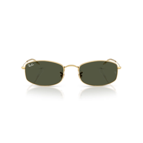 Óculos de Sol Ray-Ban 0RB3832 001/3155 Metal Dourado com lentes na cor Verde