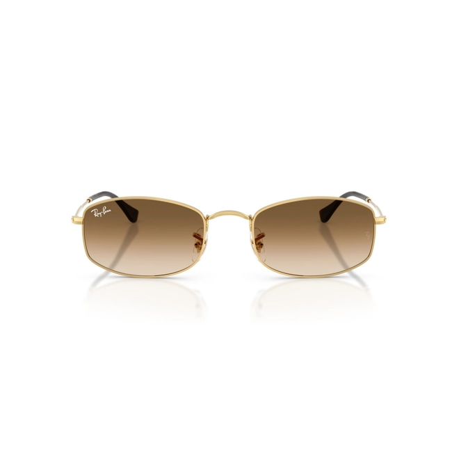 Óculos de Sol Ray-Ban 0RB3832 001/5155 Metal Dourado com lentes na cor Marrom Degradê 2