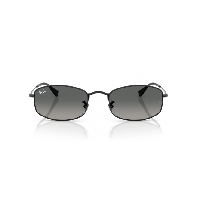 Óculos de Sol Ray-Ban 0RB3832 002/7155 Metal Preto com lentes na cor Cinza Degradê 2