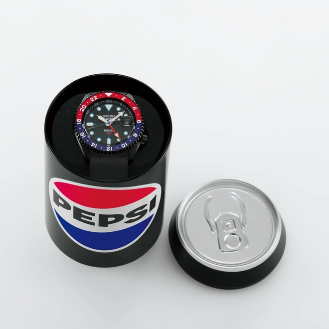 Relógio Seiko 5 Sports Edição Limitada Pepsi - SSK047K1 P1PX EL Preto 4