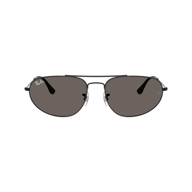 Óculos de Sol Ray-Ban 0RB3945 002/B160 Metal Preto com lentes na cor Cinza Escuro 2