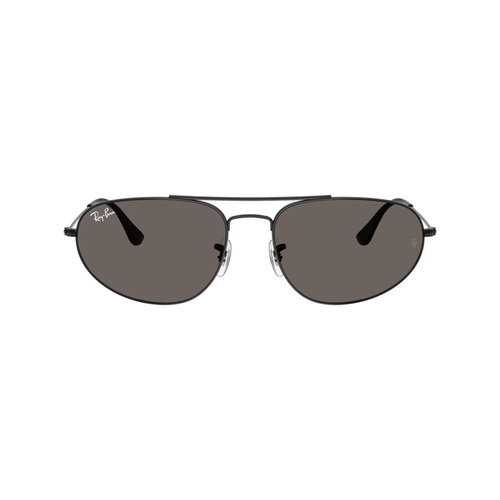Óculos de Sol Ray-Ban 0RB3945 002/B160 Metal Preto com lentes na cor Cinza Escuro