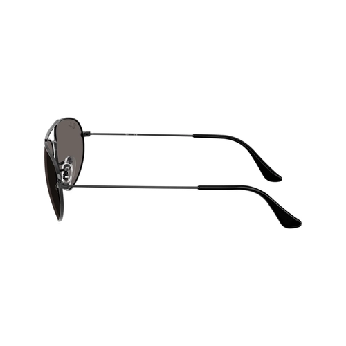 Óculos de Sol Ray-Ban 0RB3945 002/B160 Metal Preto com lentes na cor Cinza Escuro